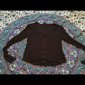 Stretchy Urban Outfitters button top